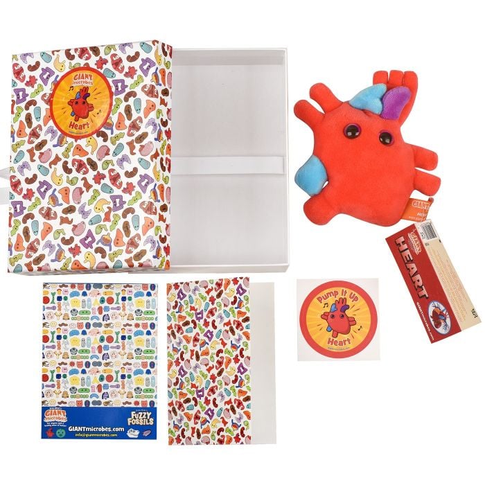 Heart gift box all content Heart gift box all content