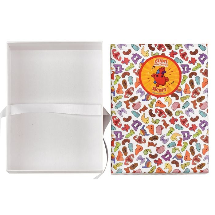 Heart gift box open empty Heart gift box open empty