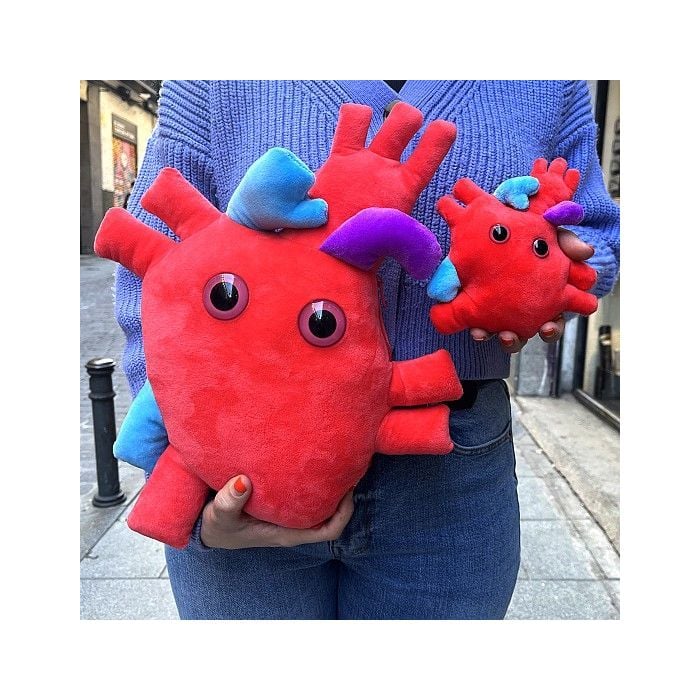 Heart XL and Heart original size