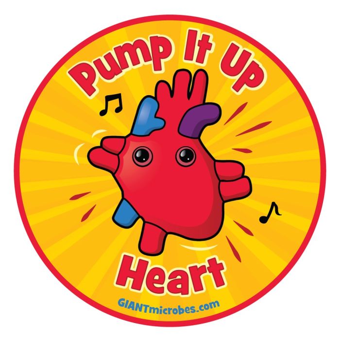 Heart vinyl sticker
