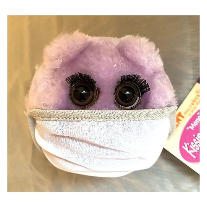 Microbe Mask Kissing