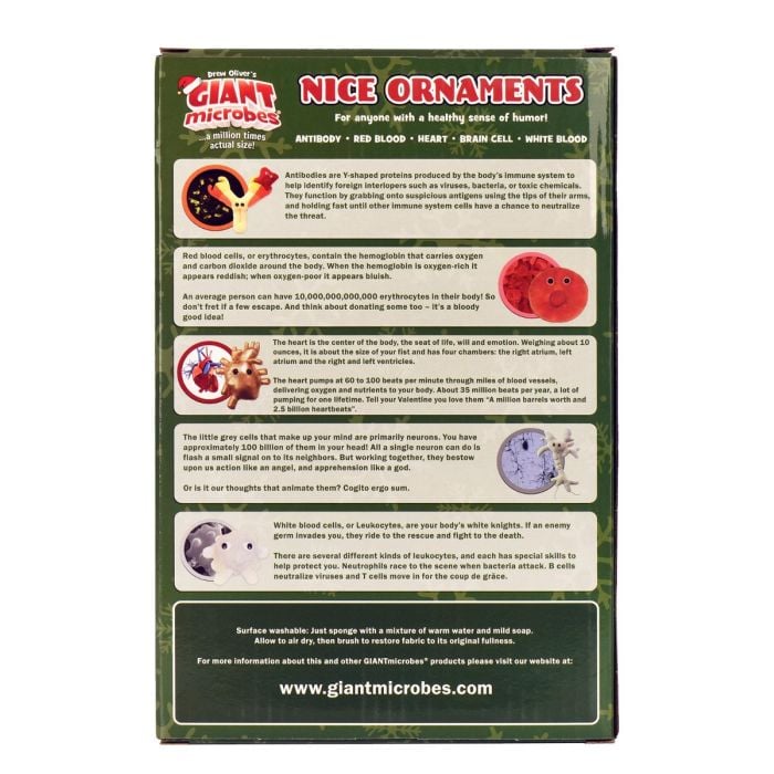 Nice Ornaments plush gift box back