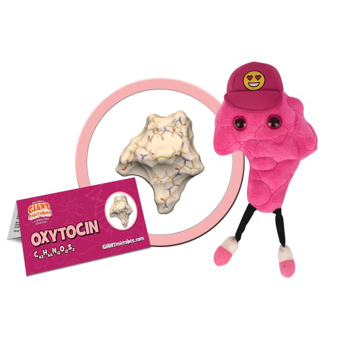 Oxytocin plush doll cluster