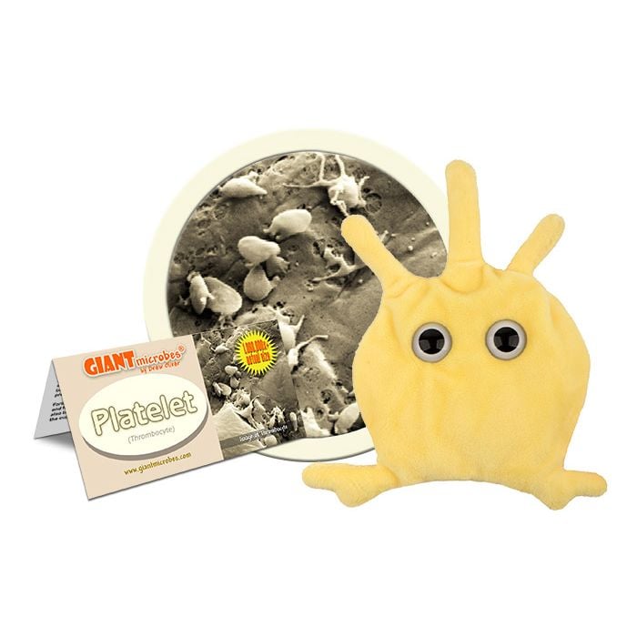 Platelet plush cluster