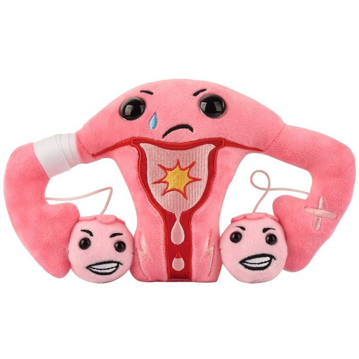 PMS Uterus plush front