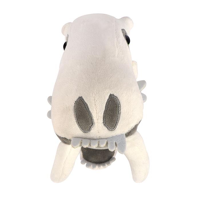 Smilodon skull plush front 1