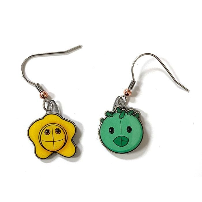 STD earrings close