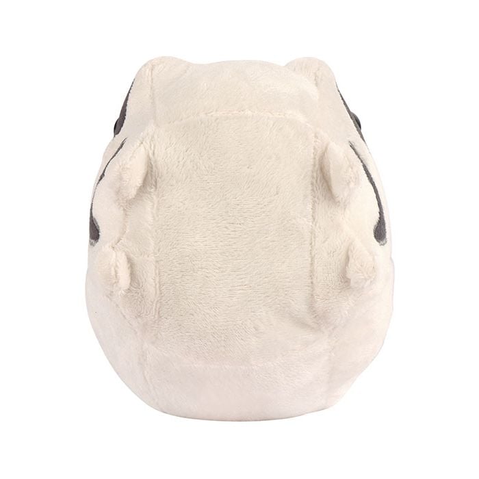 T. rex skull plush back