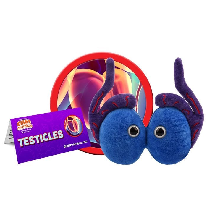 Testicles plush cluster