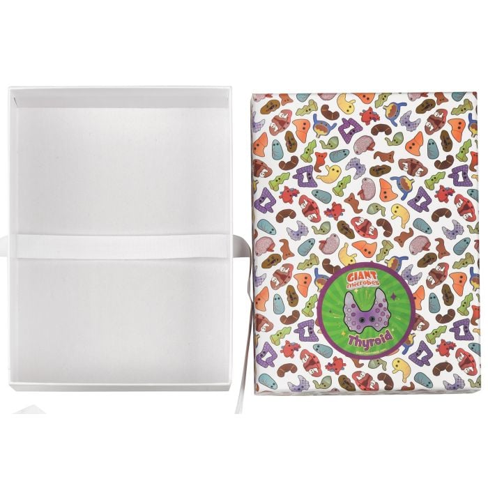 Thyroid gift box open empty Thyroid gift box open empty