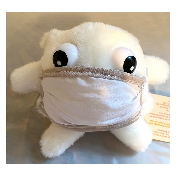 Microbe Mask White Blood