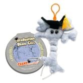 Brain Cell Graduation Key Chain