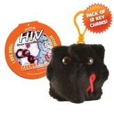 HIV Key Chain 12 Pack