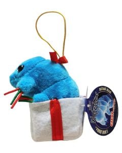 Waterbear plush ornament
