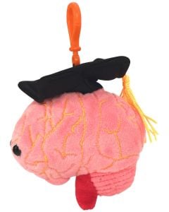 Graduation Brain Key Chain