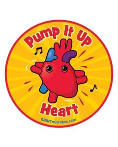 Heart sticker