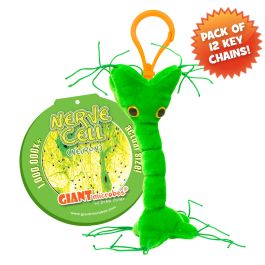 Nerve Cell Key Chain 12 Pack by GIANTMICROBES