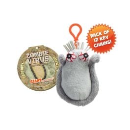 Zombie Virus Key Chain 12 Pack by GIANTMICROBES