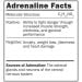 Adrenaline facts