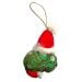 Brain plush ornament