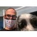 Coronavirus Face Mask dog