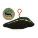 Leech plush key chain tag