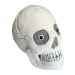 Skull plush angled view