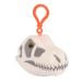 T. rex skull key chain angle