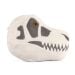 T. rex skull plush side