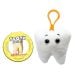Tooth Key Chain with tag