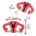 Uterus plush dimensions