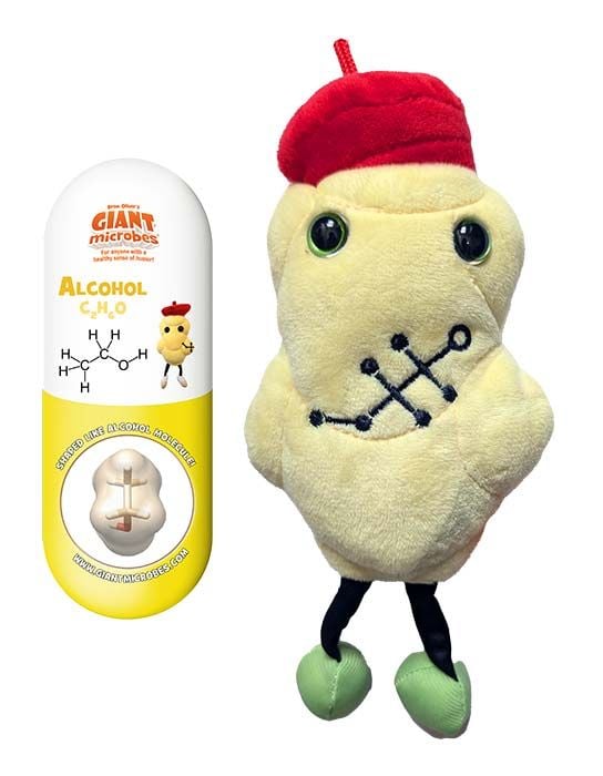 Alcohol plush cluster