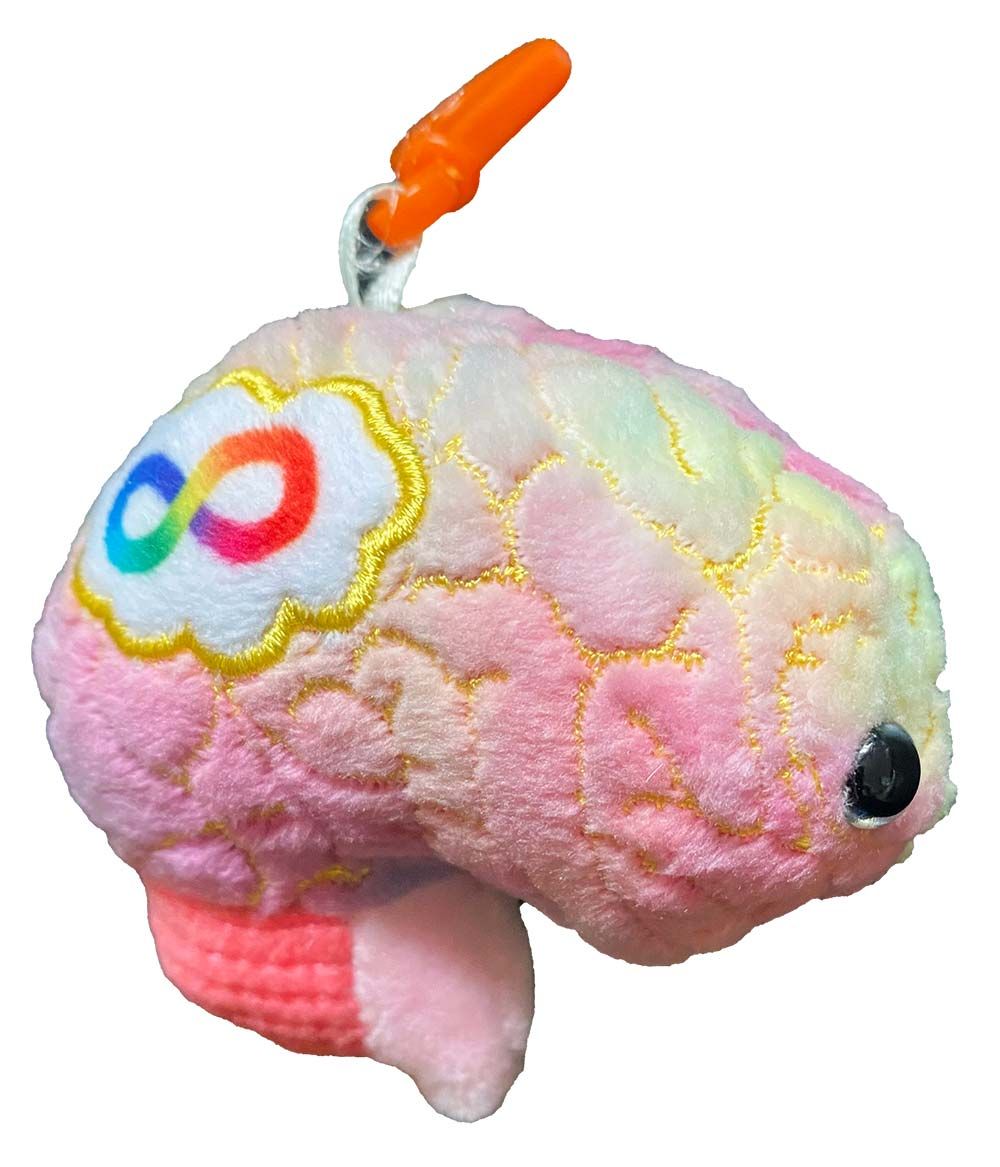 Autism key chain angle