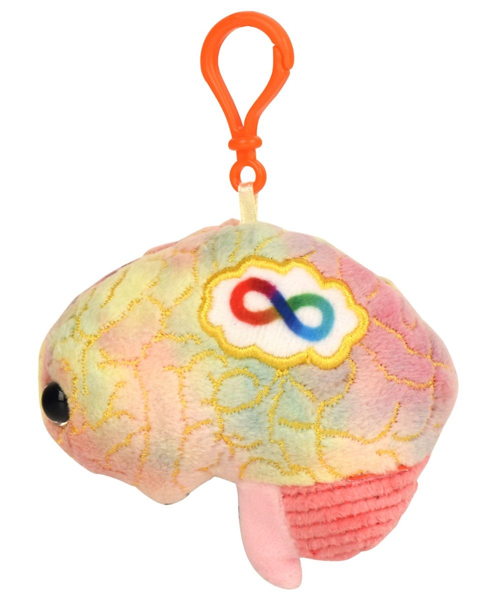 Anxiety key chain side