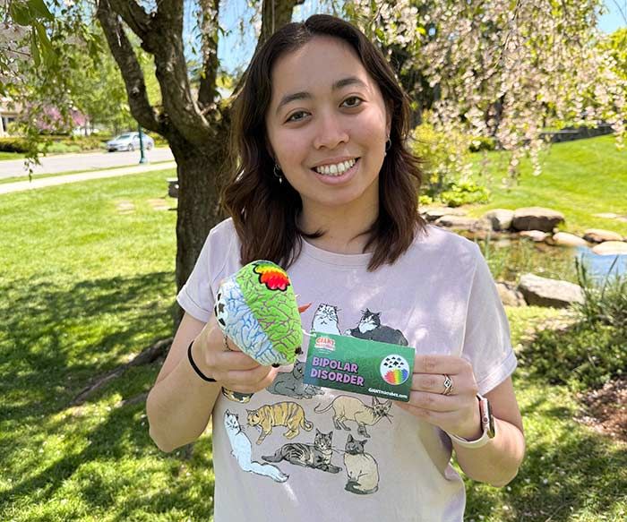 Bipolar plush with model