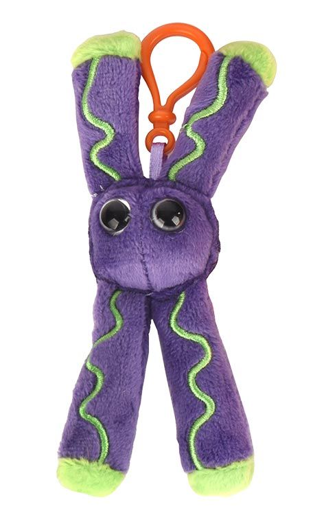 Chromosome plush key chain