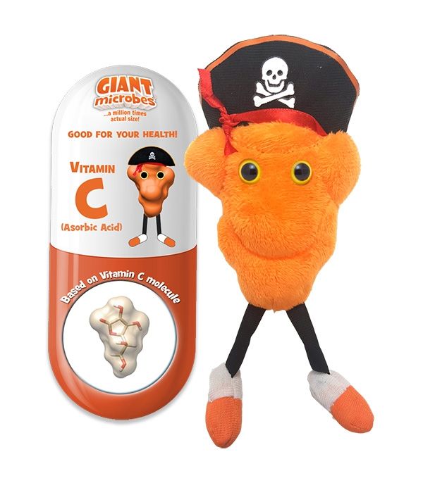 Vitamin C with tag