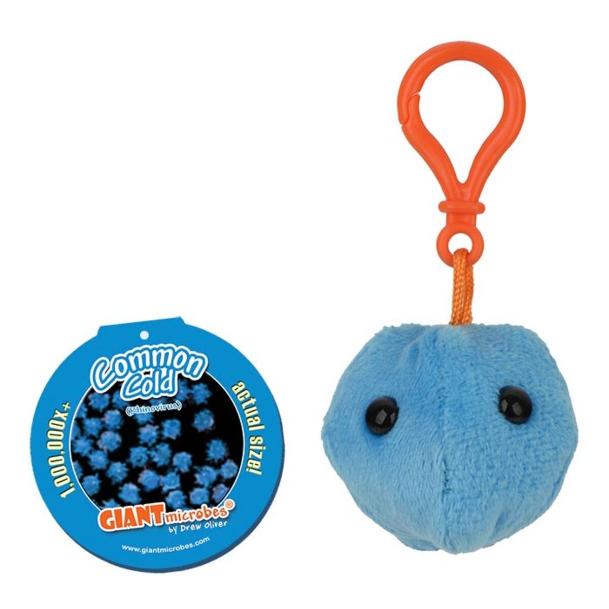 Common Cold Key Chain - Mini Virus Plush | GIANTmicrobes