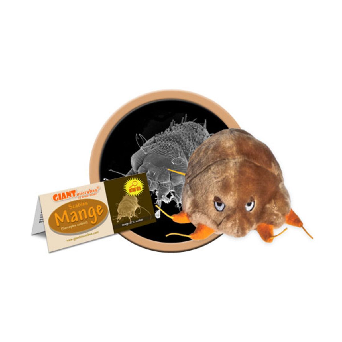 Mange Mite Infestation Plush GIANTmicrobes