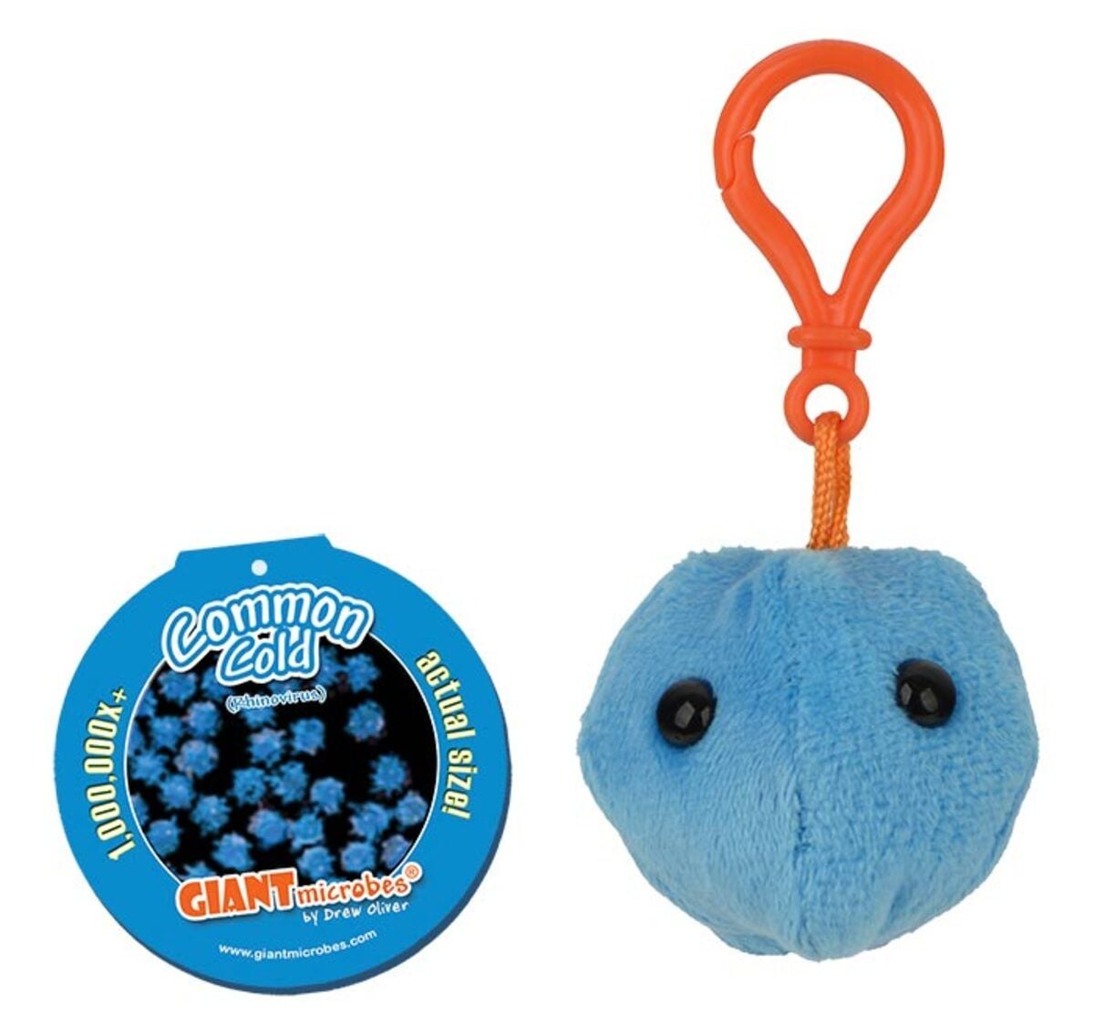 Common Cold Key Chain - Mini Virus Plush | GIANTmicrobes
