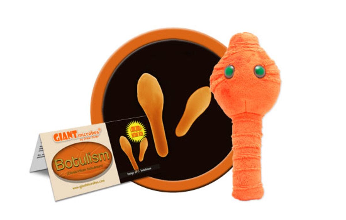 Botulism - Neurotoxin Bacteria Plush | GIANTmicrobes
