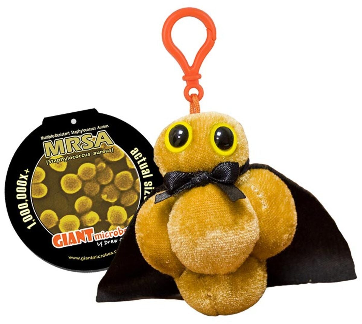 MRSA Key Chain - Superbug Plush | GIANTmicrobes
