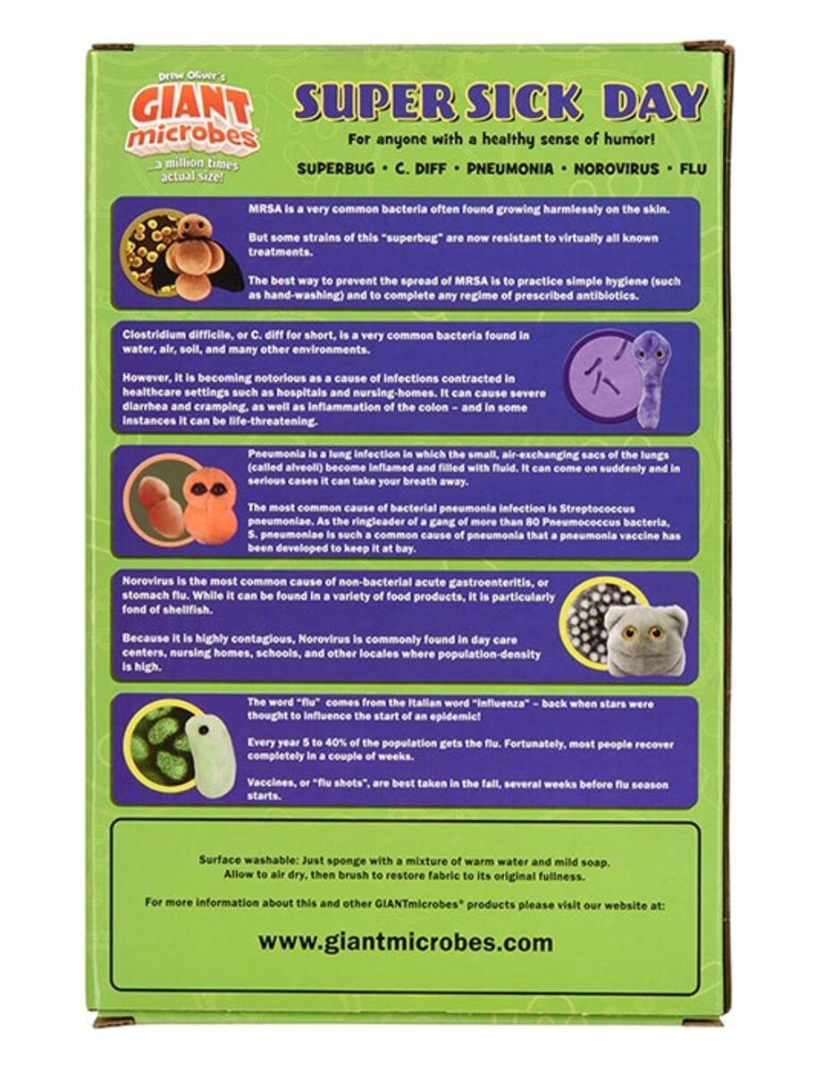 Super Sick Day - Ultimate Get-Well Gift Box | GIANTmicrobes