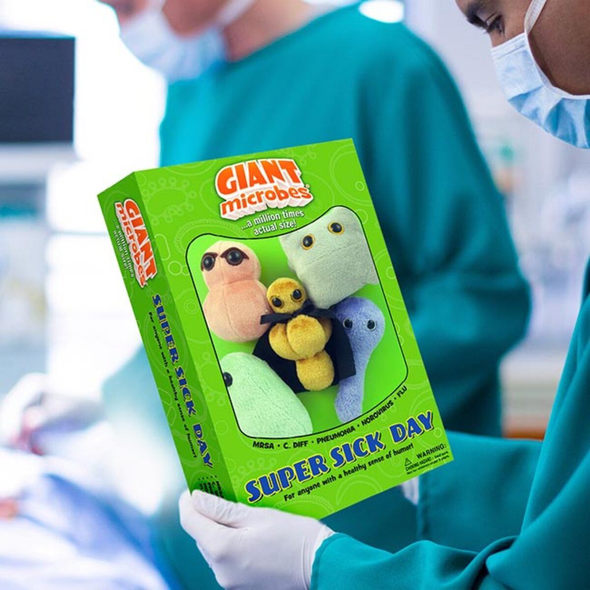 Super Sick Day - Ultimate Get-Well Gift Box | GIANTmicrobes
