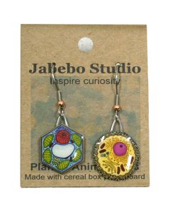 Animal and Plant Cell earrings