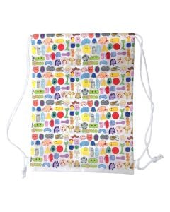 Microbes Art Drawstring backpack