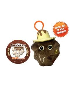 Chocolate key chain 12 pack