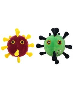 Omicron Covid 2-pack plush dolls