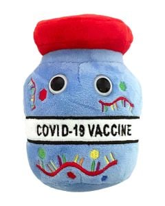 COVID vaccine plush doll