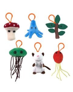 Kingdoms of Life mini key chains